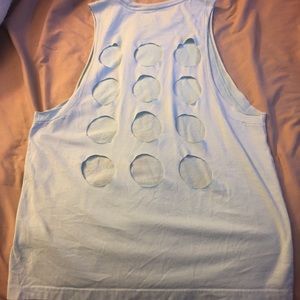 Adidas pastel workout tank